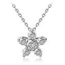 Колье из белого золота с бриллиантами