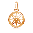 Подвеска из красного золота