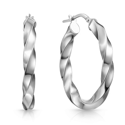 Серьги из серебра