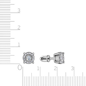 Серьги Пусеты