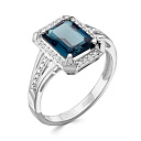 Кольцо из белого золота