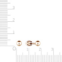 Серьги Пусеты