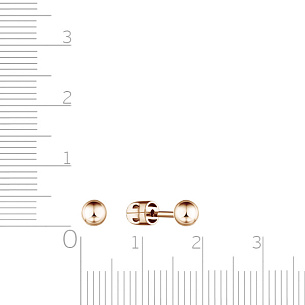 Серьги Пусеты