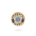 Подвеска из желтого золота с бриллиантами