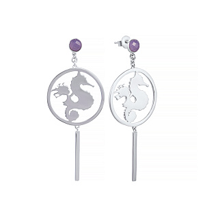 Серьги Пусеты