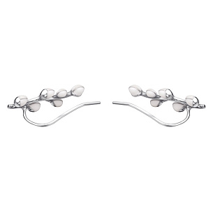 Серьги Клаймберы из серебра
