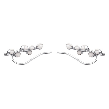Серьги Клаймберы из серебра