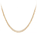 Колье из серебра с позолотой