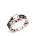 Кольцо из золота с бриллиантом