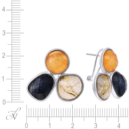 Серьги из серебра