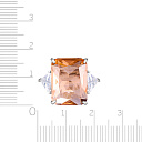 Кольцо из серебра с фианитом