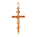 Крест из красного золота