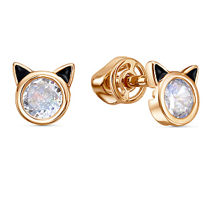 Серьги Пусеты детские