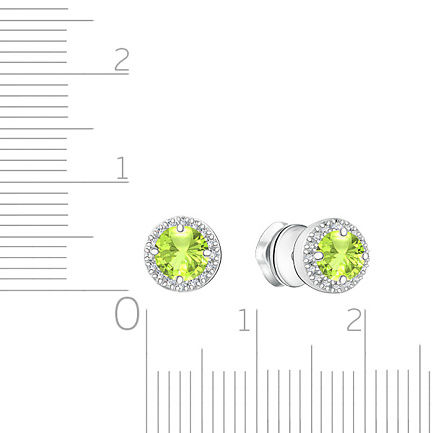 Серьги Пусеты