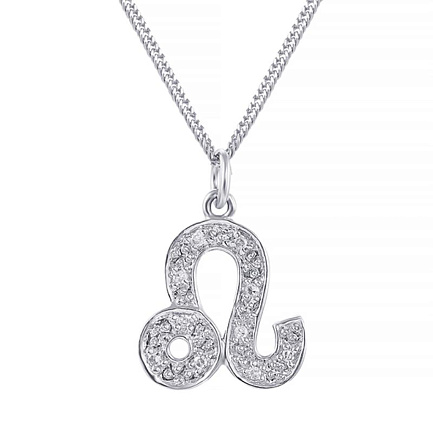 Зодиак из белого золота с бриллиантами