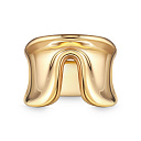 Кольцо из серебра с позолотой