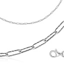 Цепь декоративная из серебра