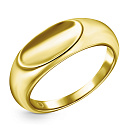 Кольцо из серебра с позолотой