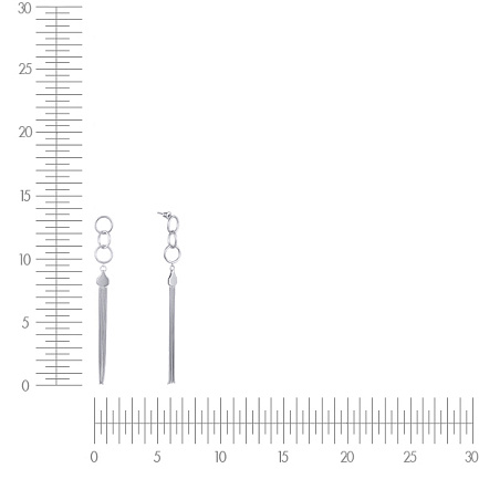 Серьги Пусеты