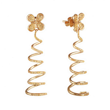 Серьги Пусеты