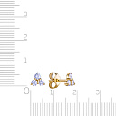 Серьги Пусеты