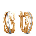 Серьги из красного золота