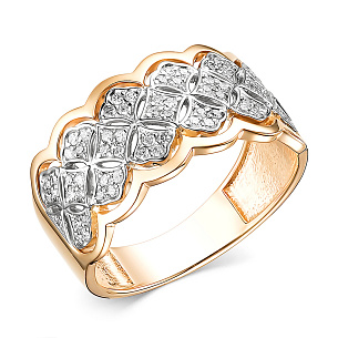 Кольцо из красного золота