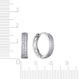 Серьги из серебра
