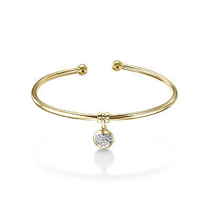 Браслет из золота с бриллиантом