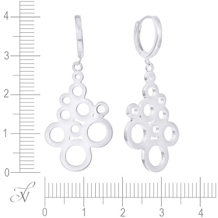 Серьги из серебра