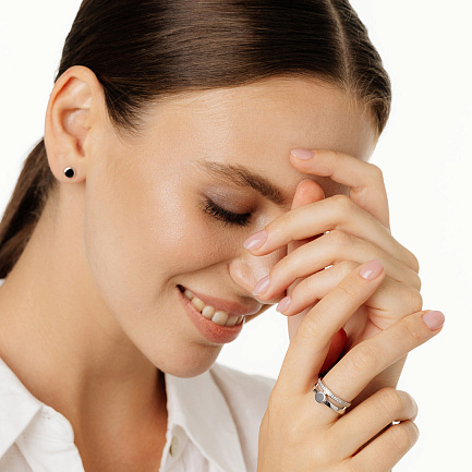 Кольцо из серебра