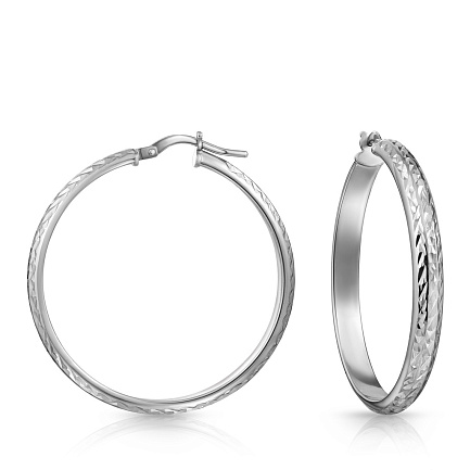 Серьги из серебра