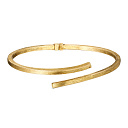 Браслет декоративный из серебра с позолотой