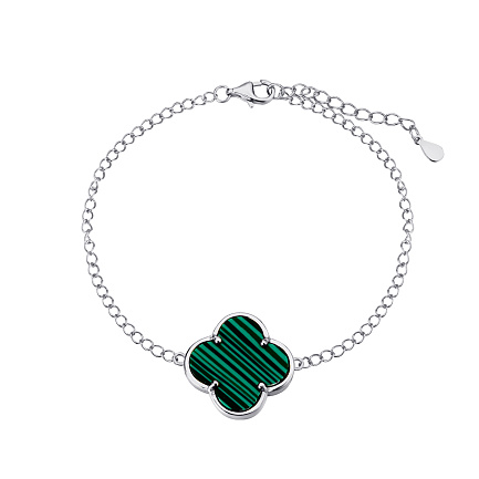 Браслет декоративный из серебра