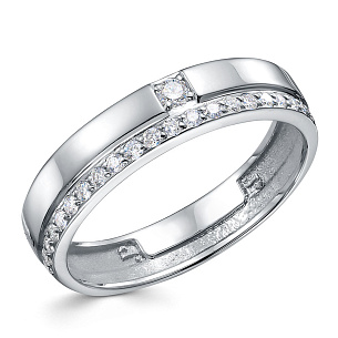 Кольцо из платины с бриллиантом