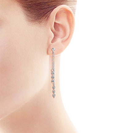 Серьги из серебра