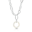 Колье из серебра с жемчугом