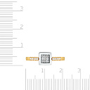 Кольцо из желтого золота с бриллиантами