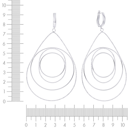 Серьги из серебра