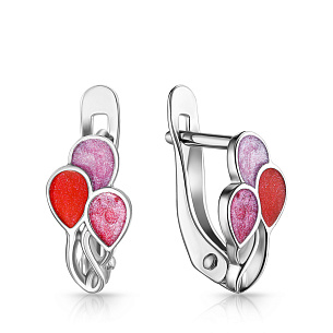 Серьги детские из серебра