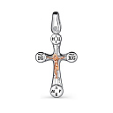 Подвеска из серебра с бриллиантом