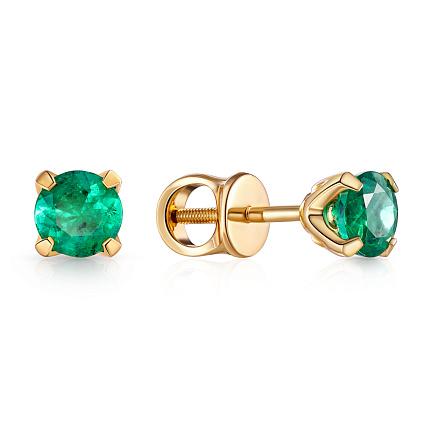 Серьги Пусеты