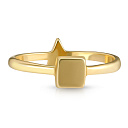 Кольцо из желтого золота