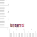 Кольцо из желтого золота с сапфирами